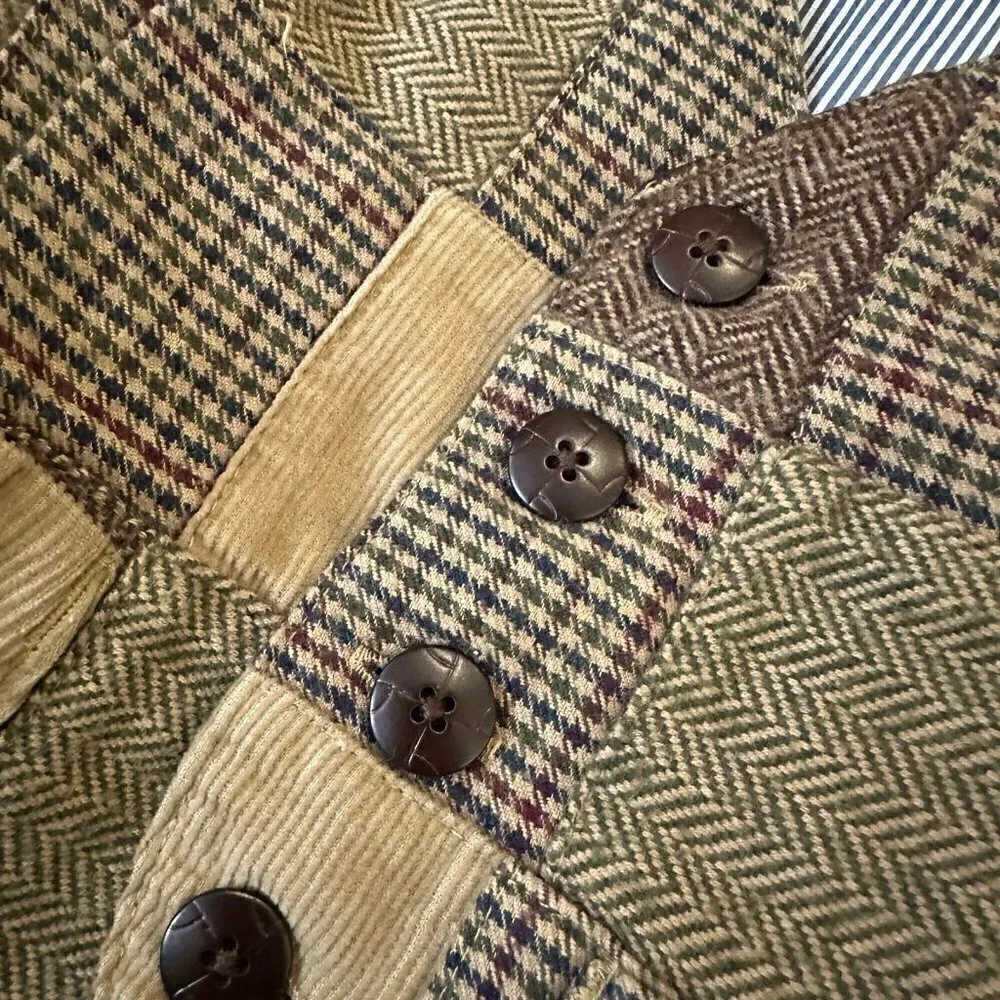 Baby Gap plaid madras vest - Picture 2 of 5